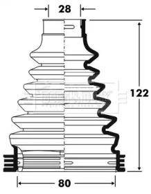 BORG & BECK BCB2812