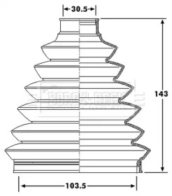 BORG & BECK BCB6181