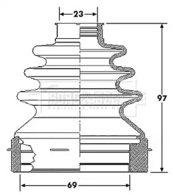 BORG & BECK BCB6187