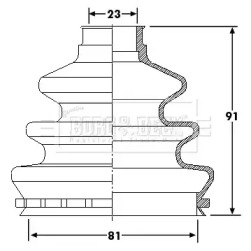 BORG & BECK BCB6200