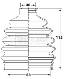 BORG & BECK BCB6236