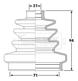 BORG & BECK BCB6257