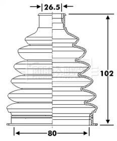 BORG & BECK BCB6280