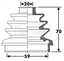 BORG & BECK BCB6281 BORG & BECK BCB6281