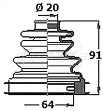 BORG & BECK BCB6334