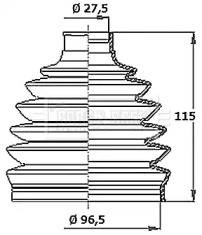 BORG & BECK BCB6411