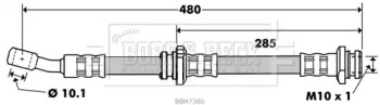 BORG & BECK BBH7386