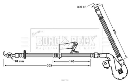 BORG & BECK BBH7763 BORG & BECK BBH7763