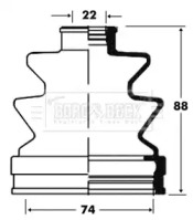 BORG & BECK BCB2825