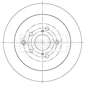 BORG & BECK BBD5370