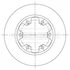 BORG & BECK BBD5386