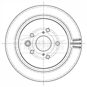 BORG & BECK BBD5445