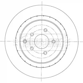 BORG & BECK BBD6094S