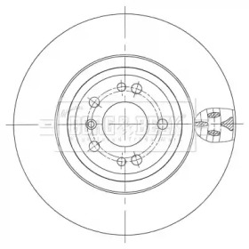 BORG & BECK BBD6101S