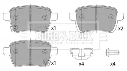 BORG & BECK BBP2460