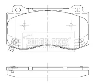 BORG & BECK BBP2474