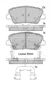 BORG & BECK BBP2486