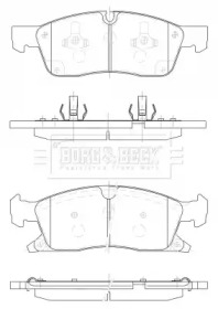 BORG & BECK BBP2491