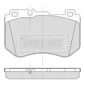 BORG & BECK BBP2501 BORG & BECK BBP2501
