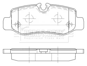 BORG & BECK BBP2508