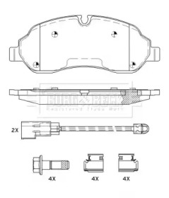 BORG & BECK BBP2514