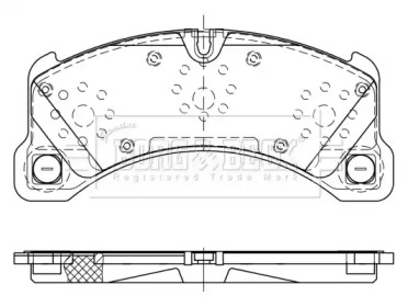 BORG & BECK BBP2525