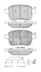 BORG & BECK BBP2536