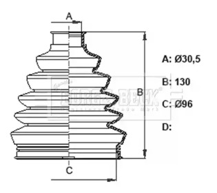 BORG & BECK BCB6121