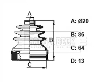 BORG & BECK BCB6157