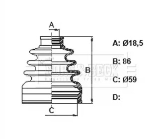 BORG & BECK BCB6165