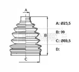 BORG & BECK BCB6166