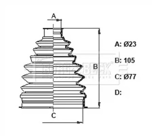 BORG & BECK BCB6168