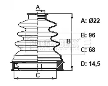 BORG & BECK BCB6169