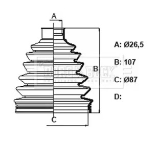 BORG & BECK BCB6170