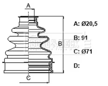 BORG & BECK BCB6349