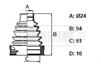 BORG & BECK BCB6351 BORG & BECK BCB6351