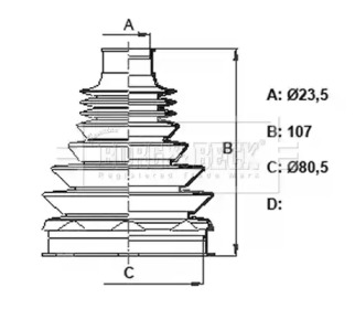 BORG & BECK BCB6369