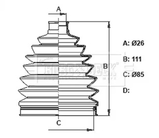 BORG & BECK BCB6381