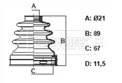 BORG & BECK BCB6402