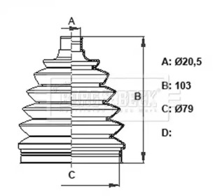 BORG & BECK BCB6405