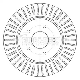 BORG & BECK BBD5424