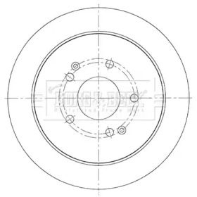 BORG & BECK BBD5453