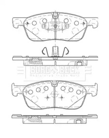 BORG & BECK BBP2518