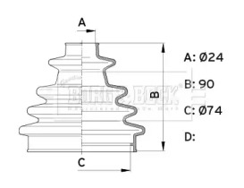 BORG & BECK BCB1004