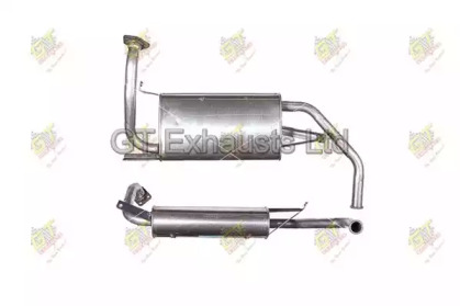 gt exhausts gcl158