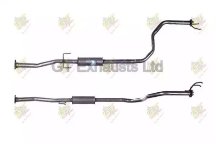 GT EXHAUSTS GHA167