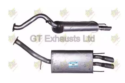 GT EXHAUSTS GRR340