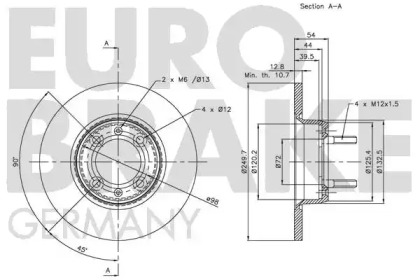 EUROBRAKE 5815201008