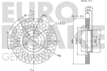 EUROBRAKE 5815201014