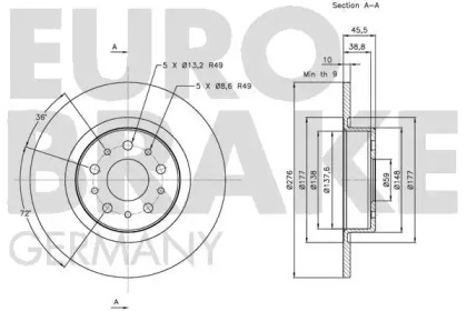 EUROBRAKE 5815201021